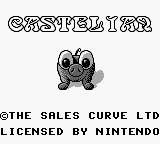 Castelian title screen for GameBoy